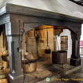 Marksburg - Great Hall kitchen fireplace